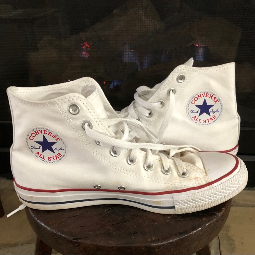 Converse White Chuck Taylor High Tops